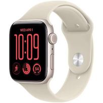 Apple Watch SE 3 GPS + Cellular 44mm Starlight Aluminium Case | Sand Sport Band - M/L MJLN4MP/A