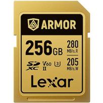 Lexar memory card SDXC 256GB Armor Gold UHS-II U3 LSDAMGL256G-RNNNG