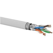 Q-LANTEC Kabel S/FTP kat.6A, sieciowy, skrętka, LSOH, Dca 4x2x23 AWG, 10Gb/s, szary, 500m (KIS6ALSOH500DQ) KIS6ALSOH500DQ