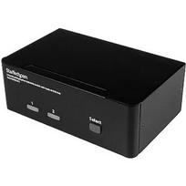 Startech KVM SWITCH 2-PORTS DISPLAYPORT COMPUTERS + MONITORS IN SV231DPDDUA2