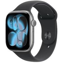 Apple Watch Series 11, GPS, Space Grey Aluminium, Black Sport Band (S/M) - 46mm MEV04MP/A