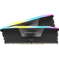 Corsair Vengeance RGB Black, DDR5, 48GB, 5200MT/s, CL38, Kit of 2 CMH48GX5M2B5200C38