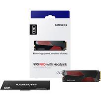 Samsung 990 PRO, 4TB, M.2 Gen4 x4, With Heatsink MZ-V9P4T0GW