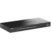 D-Link DGS-1530-28S Smart Managed Switch 24x 1G SFP, 4x 10G SFP+, 1x USB 2.0, 1x Konsolen-Port DGS-1530-28S/E