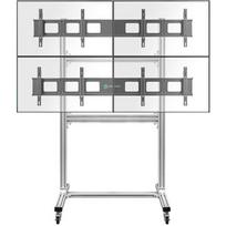 Onkron TV Floor stand for 4 screens, 43-55" FSPRO2L22-S