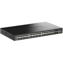 D-Link DGS-1530-52P Smart Managed Switch 48x Gigabit Ethernet (PoE+, max. 370 W), 4x 10G SFP+, 1x USB 2.0, 1x Konsolen-Port DGS-1530-52P/E