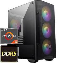 TopPC AMD Ryzen 5 (Zen 5) Compact GMNG, Ryzen 5 9600X, 32GB (2x16) DDR5, Radeon RX 9070 XT, 1TB NVMe Gen4 DATK404-1389659