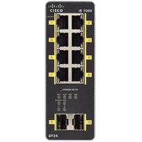 CISCO IE-1000 GUI BASED L2 POE 2 GE SFP 8 FE COPPER PORTS IE-1000-8P2S-LM