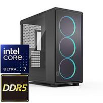 TopPC Intel Core Ultra 7 Creative, 1000W+ Modular, Z890, Core Ultra 7 270K Plus, 360mm Liquid Cooler, GeForce RTX 5060 Ti (16GB) DATK389-1399599