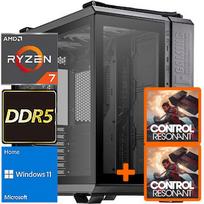 TopPC AMD Ryzen 7 (Zen 4) TUF Gaming Powered by ASUS, Ryzen 7 7800X3D, 32GB (2x16) DDR5, 2TB NVMe Gen4, Windows 11 Home DATK323-1460563