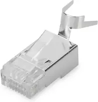 Digitus CAT 6A modulinis kištukas apvaliam kabeliui, ekranuotas, 100 vnt. (DN-219604)