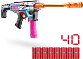 Zuru „XSHOT Pro S1“ motorizuotas šautuvas (40 trumpų strėlių)