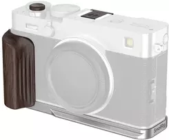 SmallRig L formos tvirtinimo plokštė su medine rankena FUJIFILM X-E5 (Juodmedis, Sidabrinis) (6236)