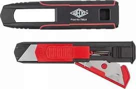 Wedo Safety Double Side Nóż do cięcia 19 mm juoda/raudona (78824)