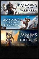 Assassin's Creed® Bundle: Assassin's Creed® Valhalla, Assassin's Creed® Odyssey, and Assassin's Creed® Origins XBOX LIVE Key MEXICO