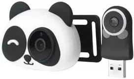 Transmiter FM 4smarts Adapteris automobilinis su kamerką transmiter Panda Carplay juoda