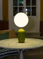 NewGarden Stalinė lempa New Garden MONICA 50 Olive Table Lamp (LUMMNC050OLWLNW)