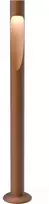 Louis Poulsen Flindt sodo stulpelis Corten spalvos ilgu pagrindu be adapterio LED 3000K 6,5W III 215 Lm (5747402568)