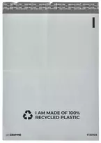 Staples Segtukai Grippie Postpose 230x325mm Vienkartinis lipnus dirželis 100 vnt Baltas (T130102)