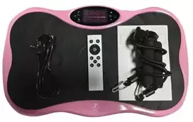 ExtraLink Moonwalk SpinMove Rožinė| Platofrma Wibracyjna do Ćwiczeń Fitness | 200W (EX.99984)