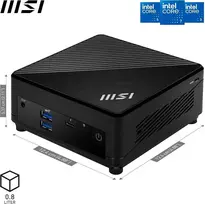 MSI Cubi 5 1MA-660AT 16GB 500GB SSD i5-120U juodas W11H