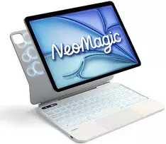 Inateck klaviatūra iPad 13" QWERTZ milky baltas