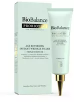 Bio Balance Age Reversing momentinis raukšlių užpildas, drėkinantis, putlinantis ir lyginantis dienos ir nakties serumas veidui ir akių sričiai, 30 ml