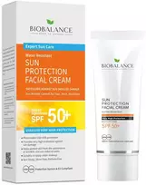 Bio Balance Apsauga nuo saulės Drėkinantis ir apsaugantis prieš saulę kreminis veido kremas SPF 50, 75 ml