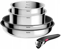 Tefal Ingenio Cook Eat L881S504 5 dalių sidabrinė
