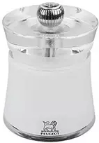 Prieskonių malūnėlis Peugeot Bali Salt Mill Z 8 cm Akryl Baltas (2579300)