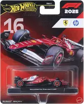Mattel HOT WHEELS PREMIUM F1 Ferrari Charles Leclerc bolidas 5 (JKD93)