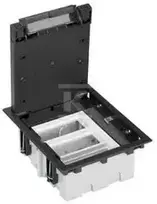 Kontakt-Simon Simon Connect Grindinė dėžutė KF atit. SF370/14 reg. 70-105mm 6 x K45 moduliai spalva grafitas (KF670/14)