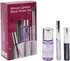 Clinique Almost Lipstick juodas Honey rinkinys