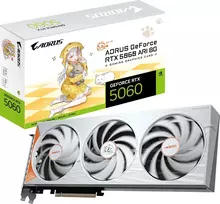 Vaizdo plokštė Gigabyte AORUS GeForce RTX 5060 ARI 8G NVIDIA 8GB GDDR7 (GV-N5060AORUS ARI-8GD)