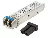 Šakotuvas Modulis SFP Lanberg Światłowodowy SFP DO 10KM 1GB/S 1310NM LC/UPC Gigabit Single Mode (SFP1-SM-LU-1-10)