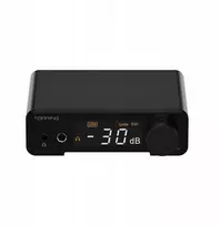 Topping DX1 II BK – kompaktiškas USB DAC ir ausinių stiprintuvas, juodas