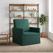Sofa Krėslas Tamsiai žalia 70 x 81 x 82 cm Audinys