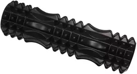 Kubisport Volelis do Masażu Masujący Masažuoklis Juodas su Wypustami Roller 45 cm (Kub_05-D86K-CRN)