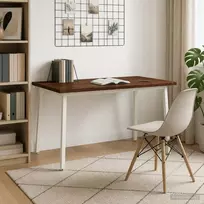 Gyvas kraštas valgomojo stalas 140 x 70 x 75 cm