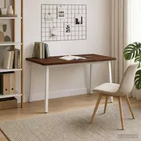 Kvadratinis valgomojo stalas 140 x 80 x 75 cm
