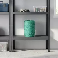 Daugiafunkcinė buitinė virvė 2 mm 250 m Žalia PP