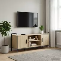 TV staliukas Televizoriaus spintelė 119 x 33 x 50 cm Sonoma ąžuolas