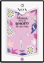 Noa Story Colgante Mama acero plateado - Mama Eres el Tesoro de mi Vida