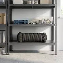 Universali virvė 4 mm 25 m Juoda Poliesteris