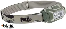 Galvos žibintas - Petzl Aria 2 RGB E070BA01 600 lm 115 m Kamufliažinis