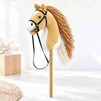 Relaxdays Pliušinis hobby žirgas hobby horsing sportui