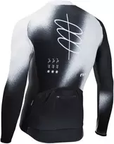 Dviratininko marškinėliai Northwave Blade L/S juodas-light pilkas-XL