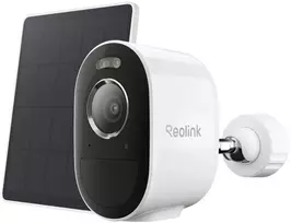 Šakotuvas Reolink Argus Series B330 WLAN Kamera mit Solarpanel Lite 5MP (2880x1616), Akkubetrieb, IP65-Wetterschutz, Nachtsicht in Farbe, Intelligente Erkennung
