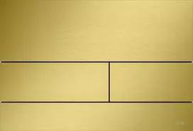 Metalinė vandens nuleidimo plokštelė TECEsquare II, Gold Optik, 9240847