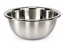 Nerūdijančio plieno dubuo apvalus 24 cm